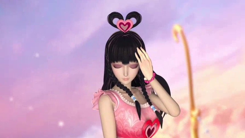 这个仙子出场方式有点特别，留大伙儿来她家做客